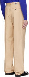 Bally Beige Canvas Trousers
