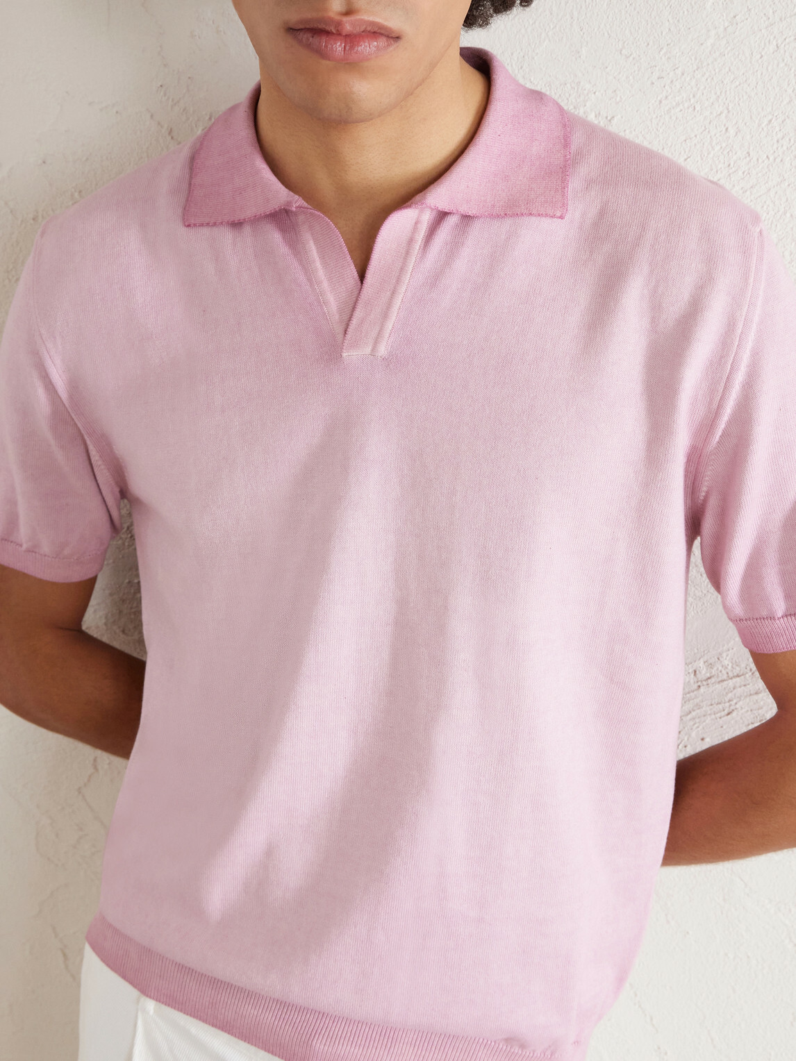 Altea - Cotton Polo Shirt - Pink