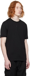 Hugo Black Logo Patch T-Shirt