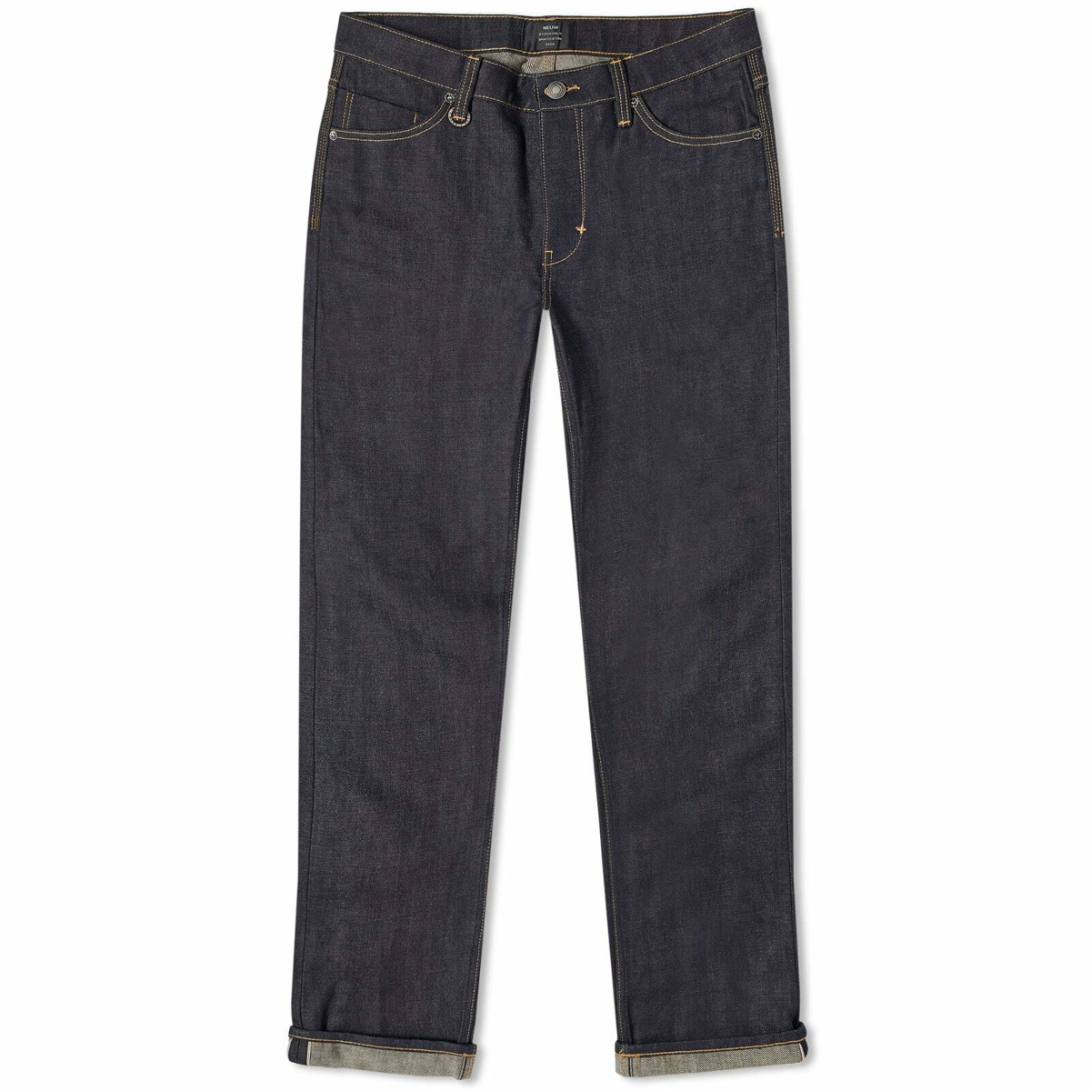 Neuw Denim Men's Ray Straight Jean in Dry Japanese Selvedge Neuw Denim