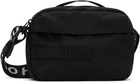 Hugo Black Recycled Nylon Canvas Bag