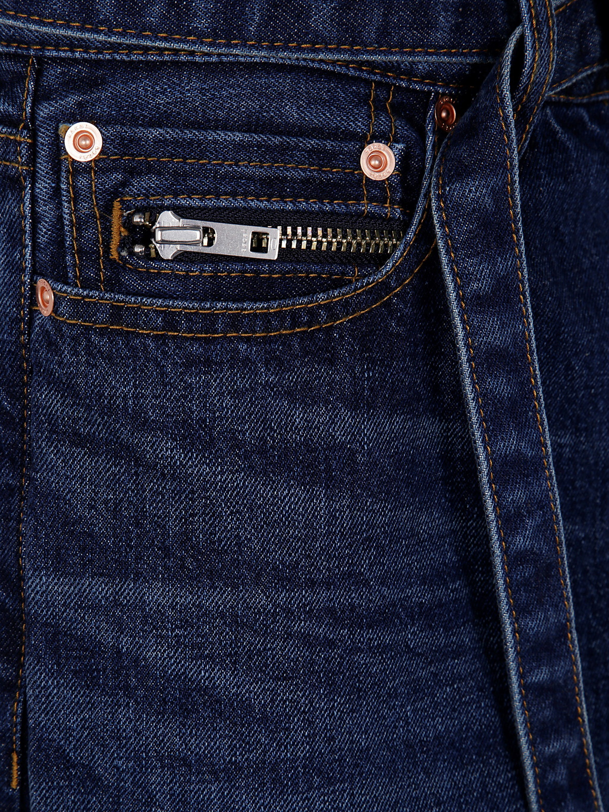 Sacai Straight Denim Pants in Blue