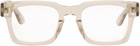 RETROSUPERFUTURE Beige Numero 133 Glasses