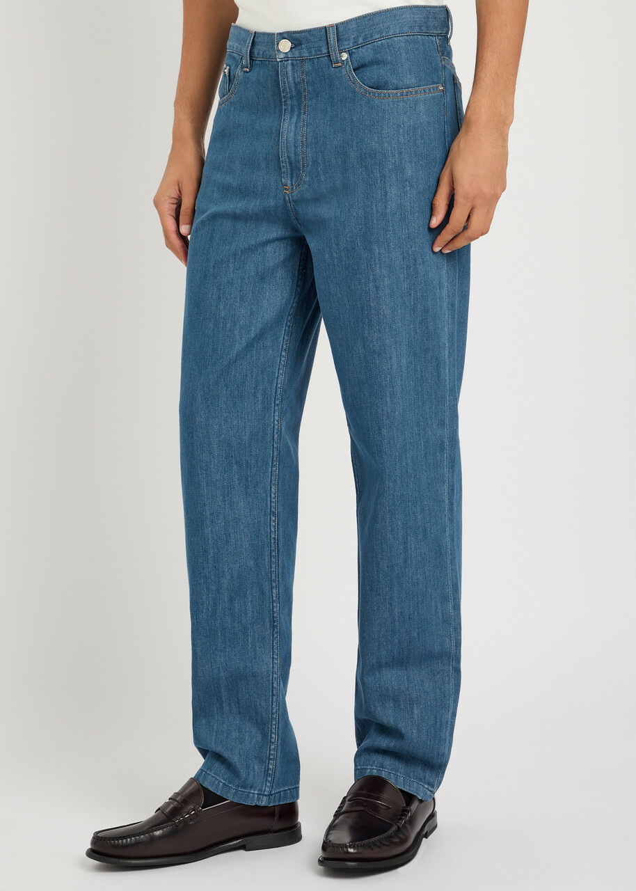 A.P.C. Martin Straight-leg Jeans Blue