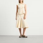 Peachy Den Women's Missy Midi Skirt Presented by END. in Parchment