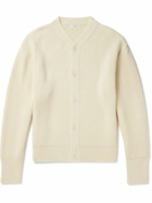 Amomento - Oversized Ribbed Wool-Blend Cardigan - Neutrals