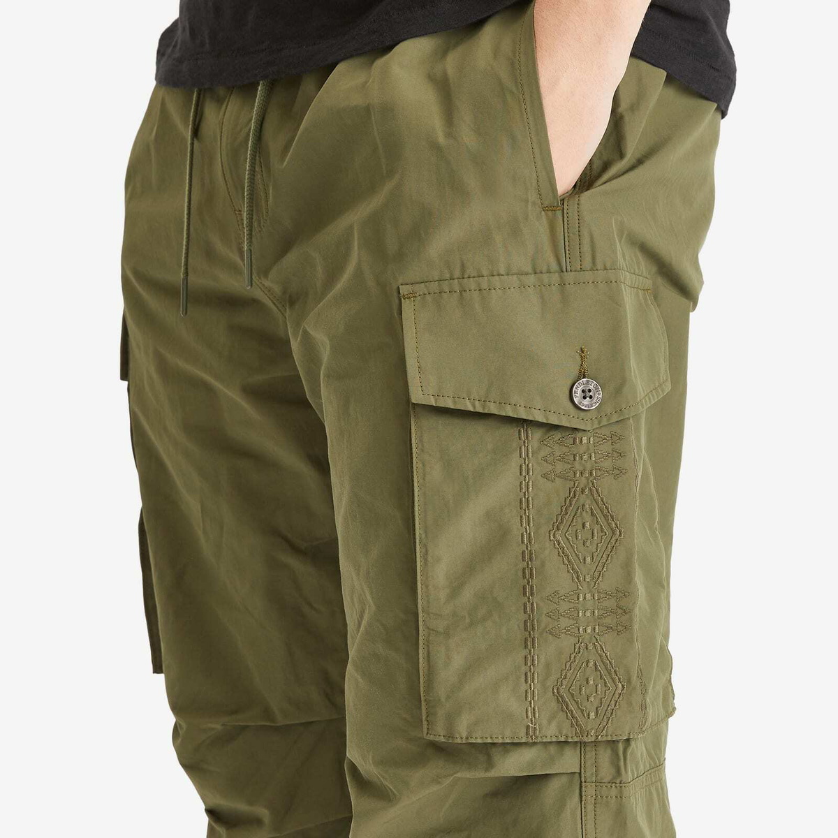 Pendleton Men's Parachute Cargo Pants in Olive