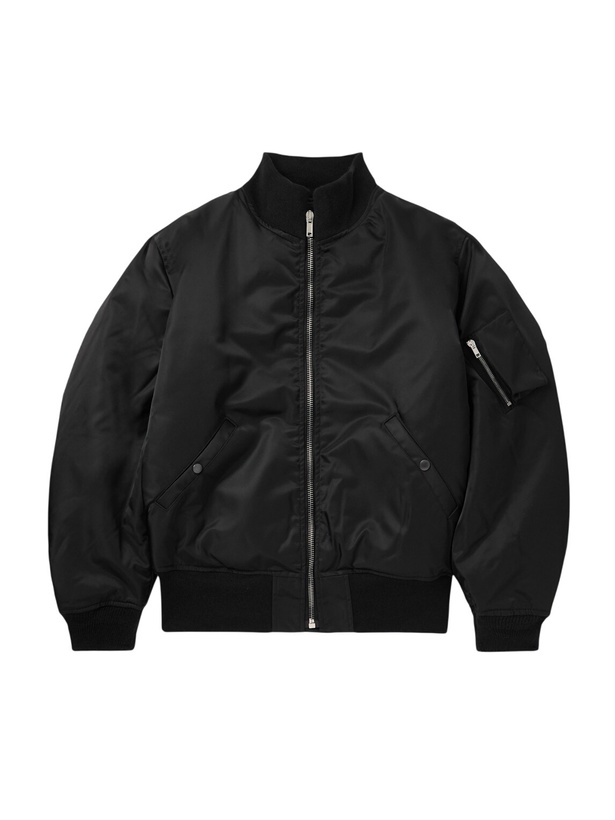 Photo: DRKSHDW by Rick Owens - Imbottito Oversized Padded Shell Bomber Jacket - Black