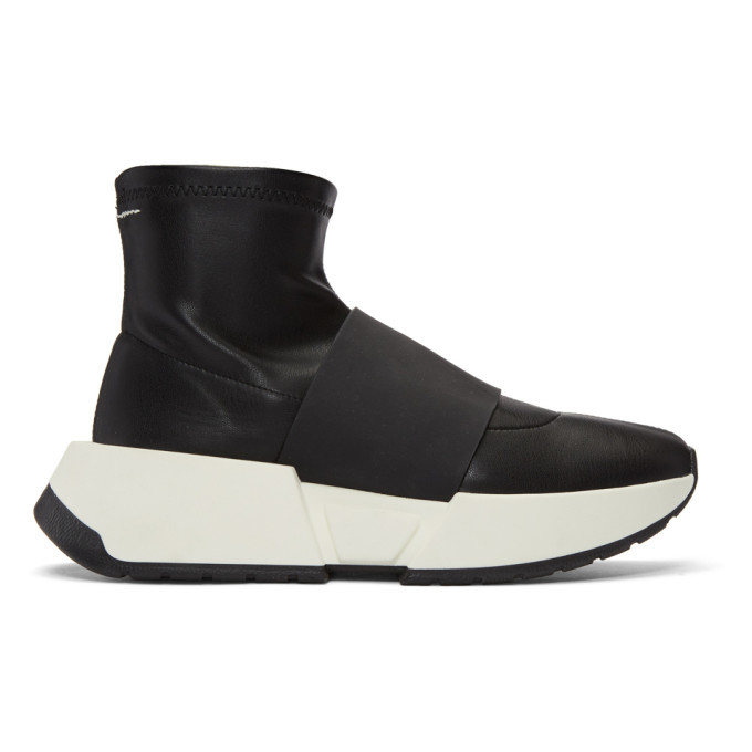 Maison margiela discount black sock sneakers