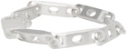 Rick Owens Silver Signature Chain Bracelet