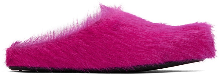Photo: Marni Pink Fussbett Sabot Loafers