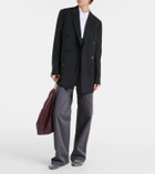 Loewe Pleated cotton blouse