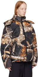 The Very Warm Black Hooded Puffer Jacket