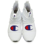 Champion Reverse Weave White Rally Hype High-Top Sneakers