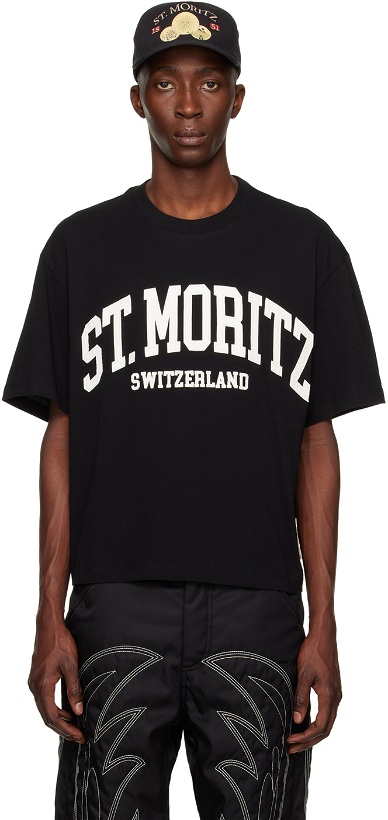 Photo: Bally Black St Moritz T-Shirt