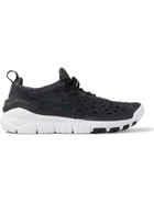 NIKE - Free Run Trail Suede, Mesh and Ripstop Sneakers - Black