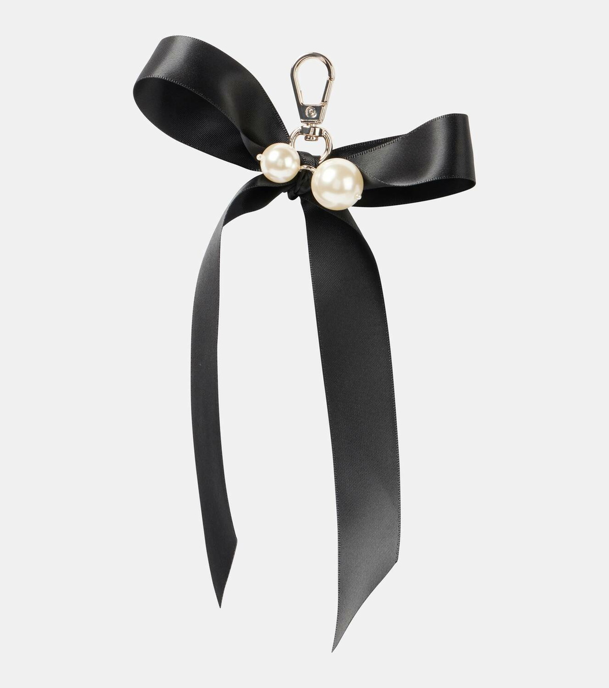 Simone Rocha Faux pearl-embellished keychain