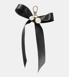 Simone Rocha Faux pearl-embellished keychain