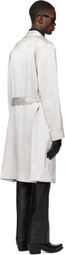 Ernest W. Baker Off-White Tailored Coat