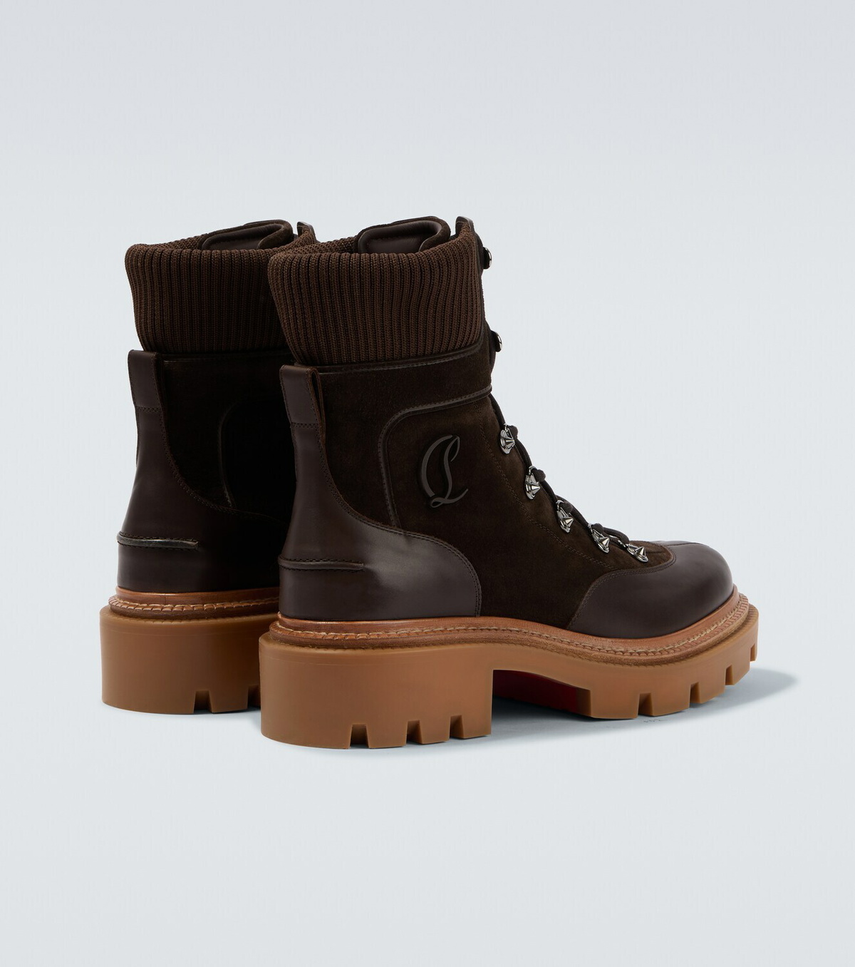 Christian Louboutin Armandine College leather hiking boots