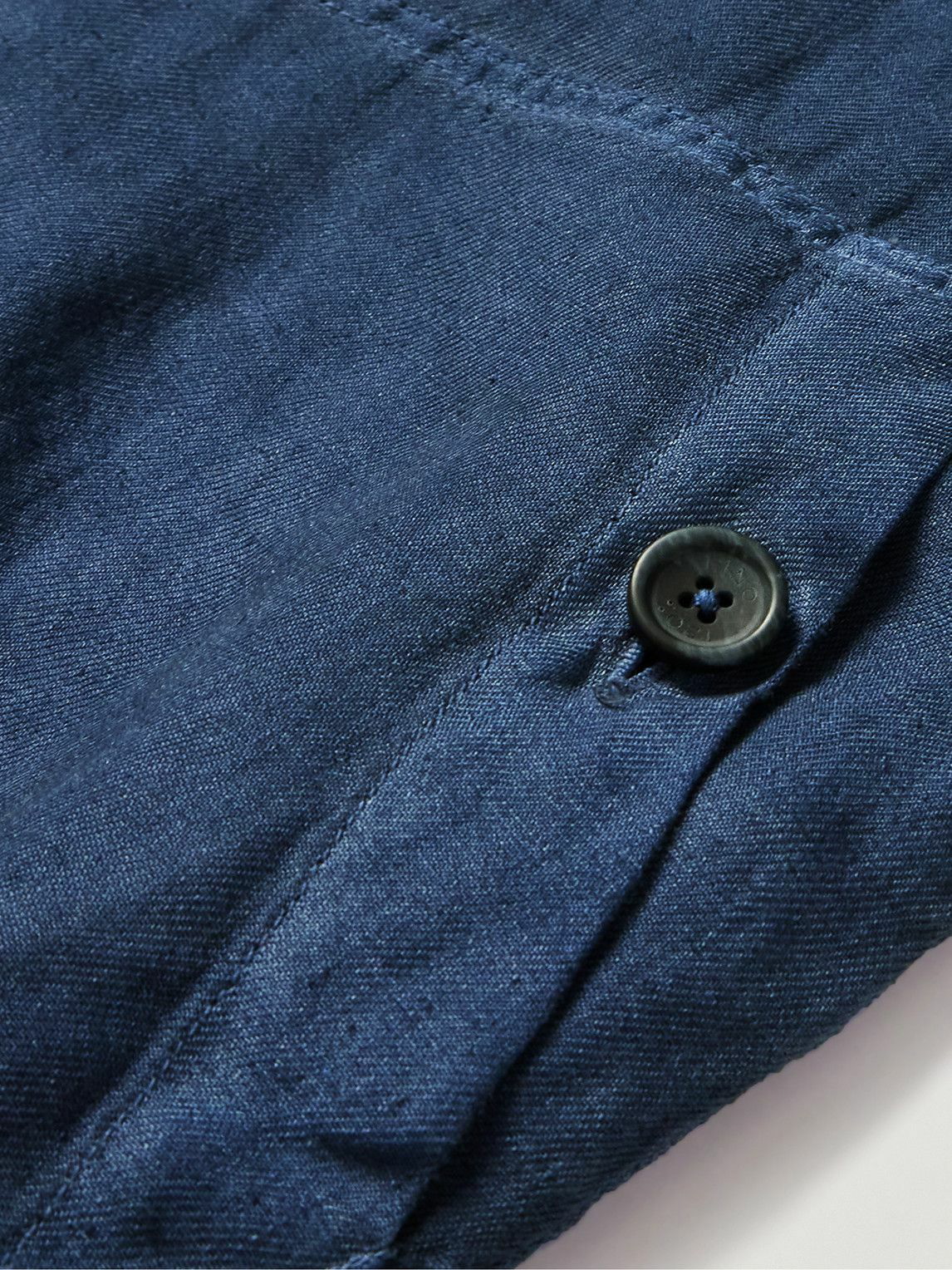 120% - Linen Jacket - Blue 120%