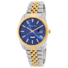 Mathey-Tissot Mathy Day-Date Quartz Blue Dial Mens Watch H510BBU