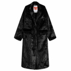 Fiorucci Women's Faux Fur Coat in Black