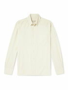 Officine Générale - Arsene Button-Down Collar Cotton-Blend Corduroy Shirt - White