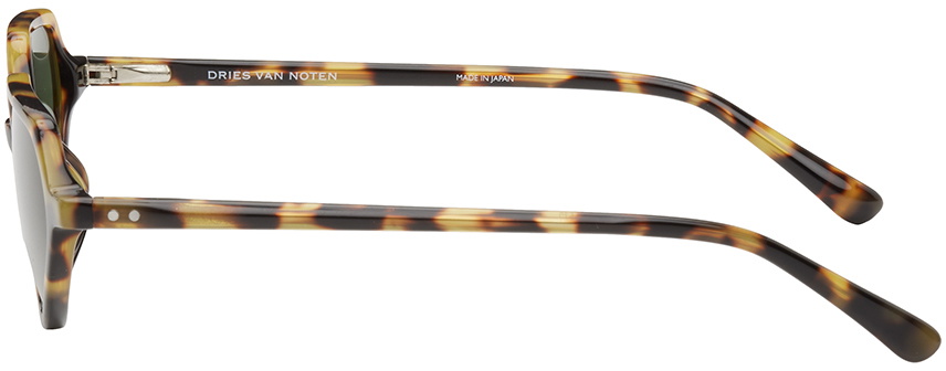 Lunettes De Soleil Dries Van Noten By Linda Farrow - Modèle DVN79 Noir - Homme