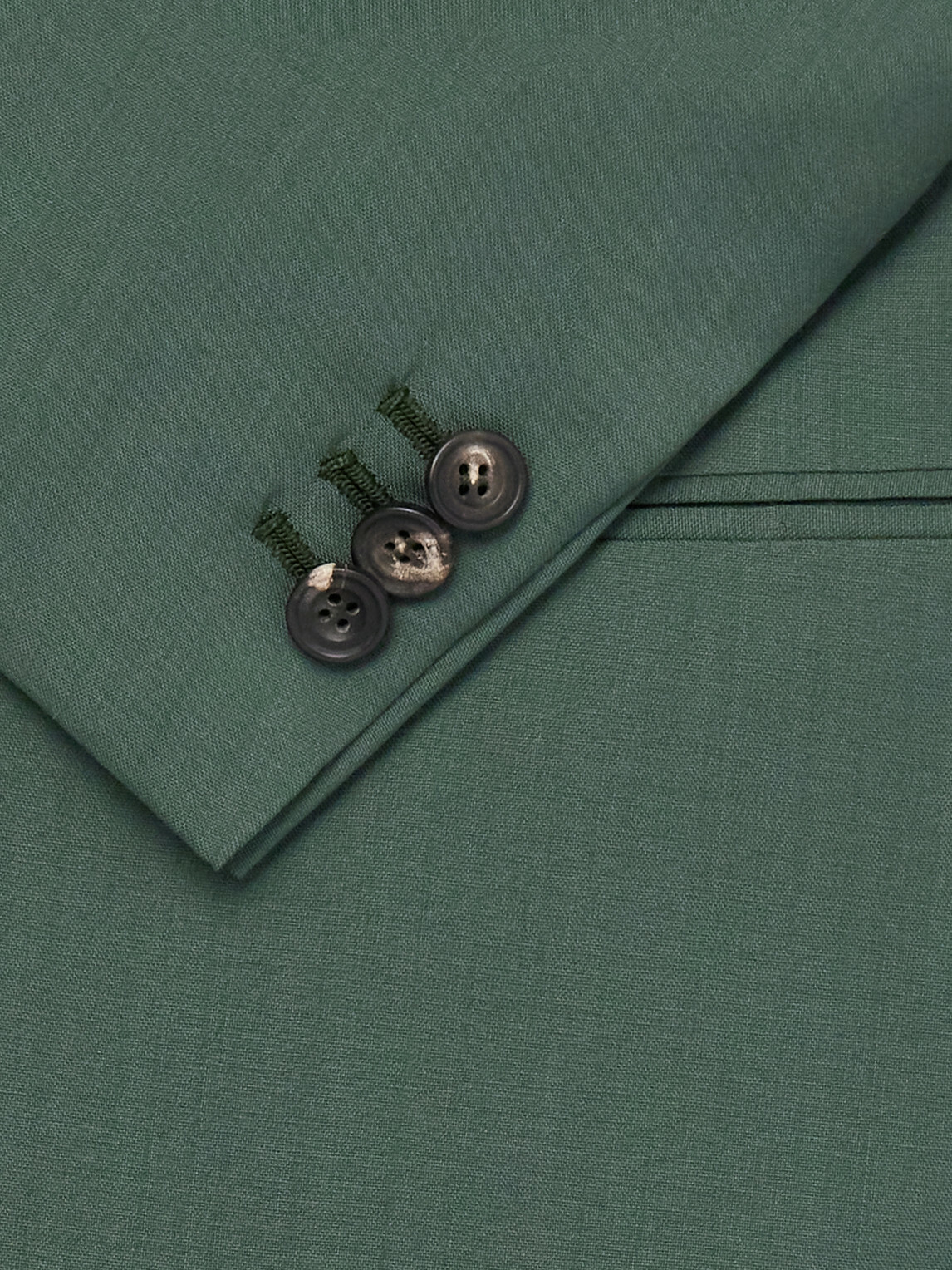 J. Mueser - Weaverly Virgin Wool Suit Jacket - Green