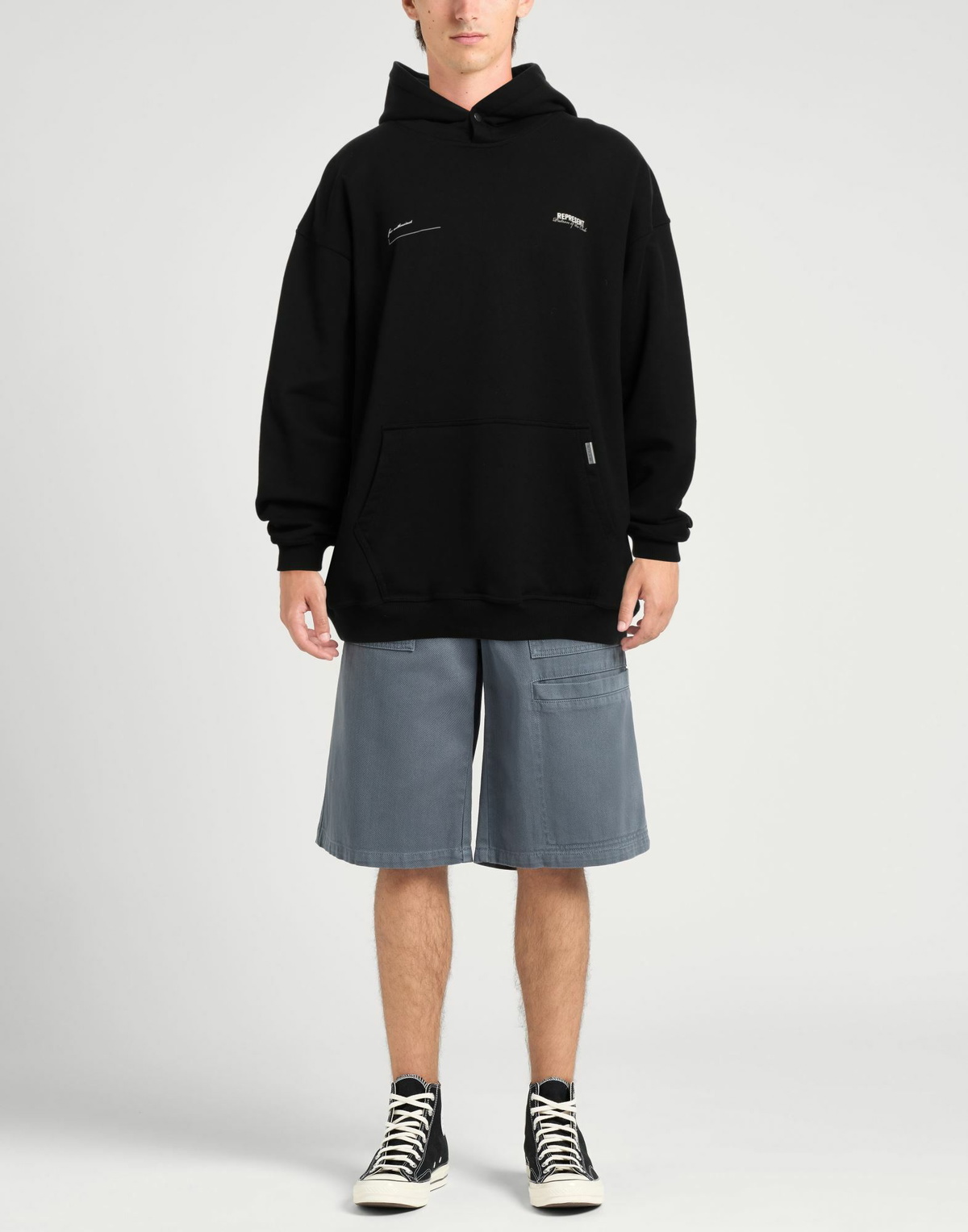 Represent Mens Sweatshirt in Black