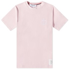 Thom Browne Men's Anchor Print T-Shirt in Light Pink