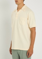 Gusari Miami Cotton Polo Shirt Off White