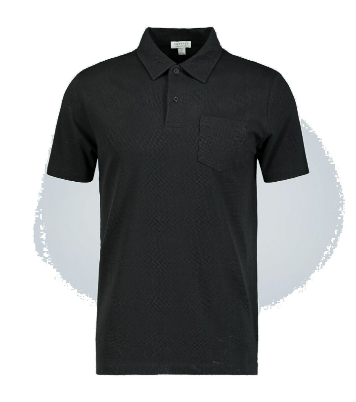 Photo: Sunspel - Riviera cotton polo shirt