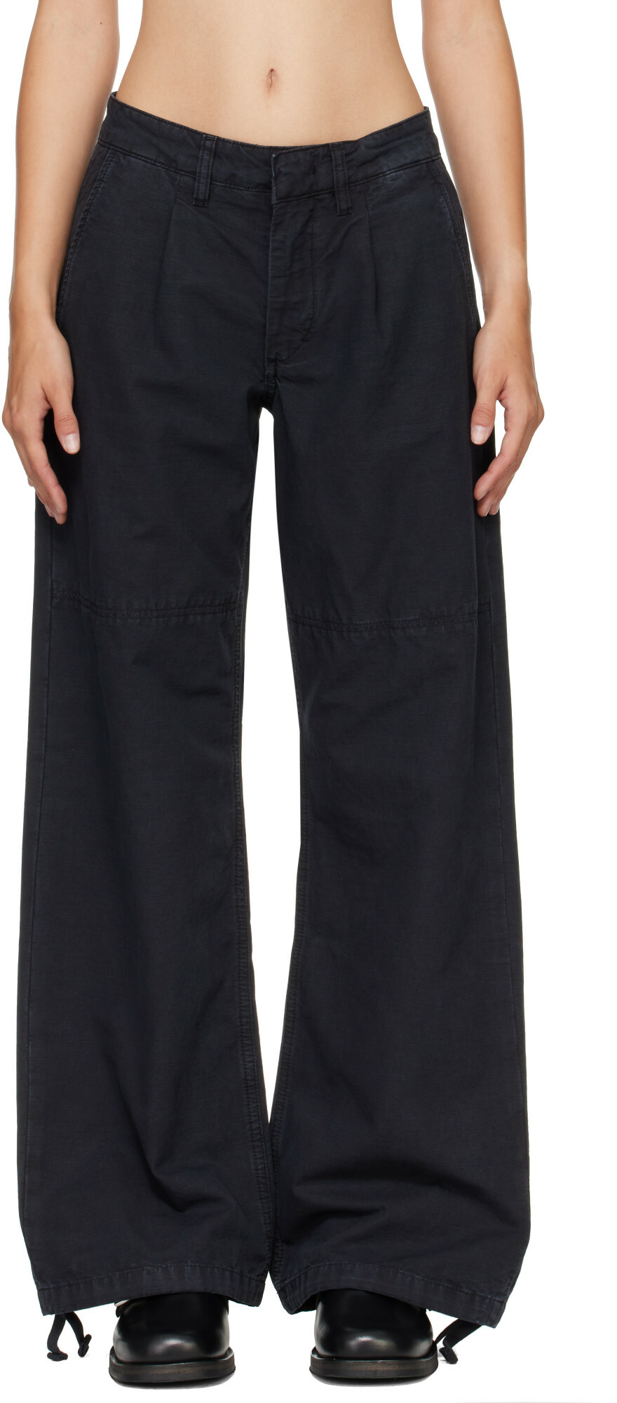 JEANERICA Black Mina Trousers