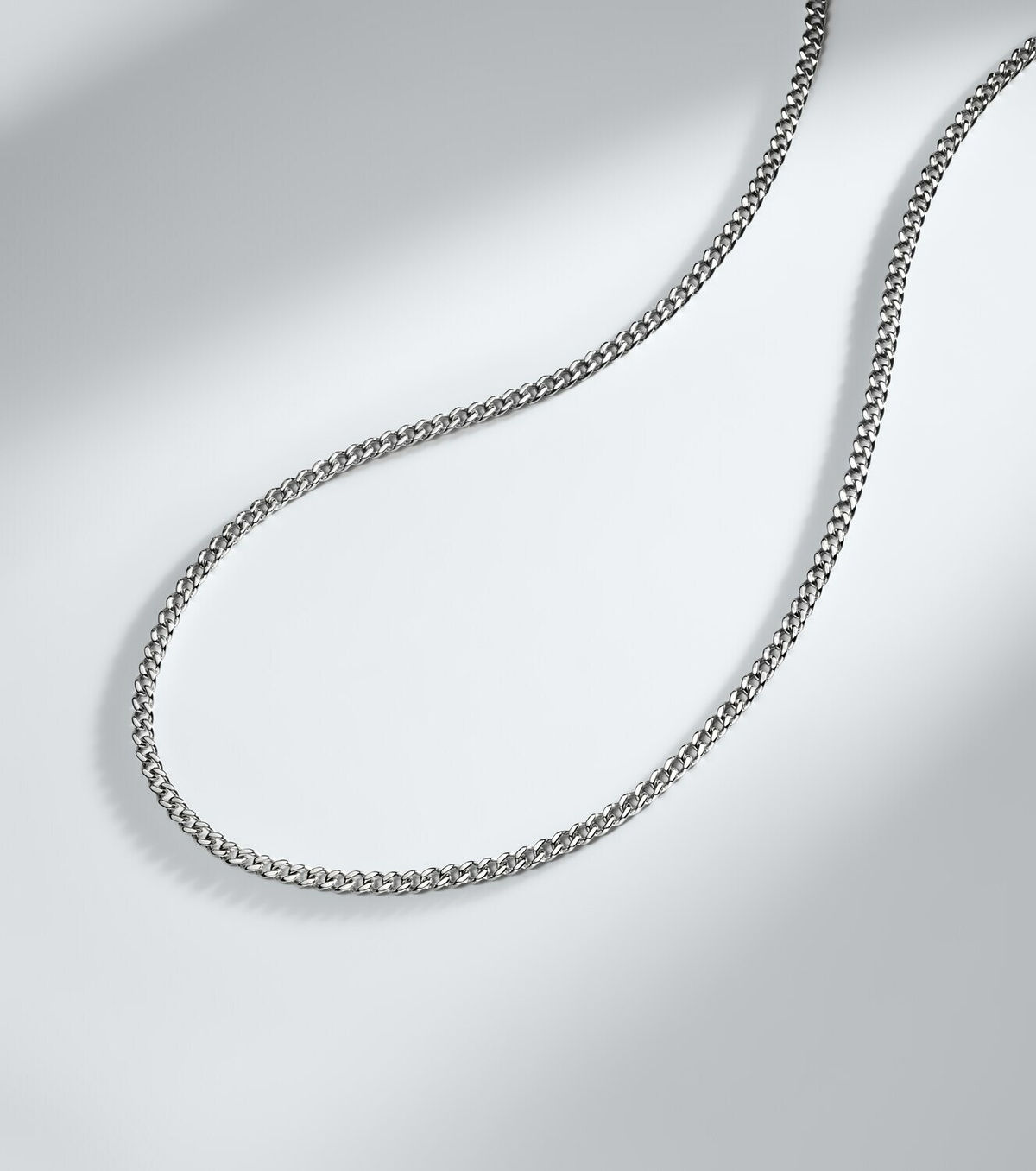 Shay Jewelry 18kt white gold (750/1000) chain necklace