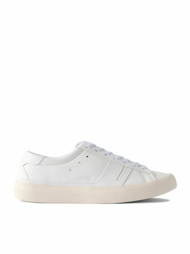 Photo: Golden Goose - Yatay Faux Leather Sneakers - White