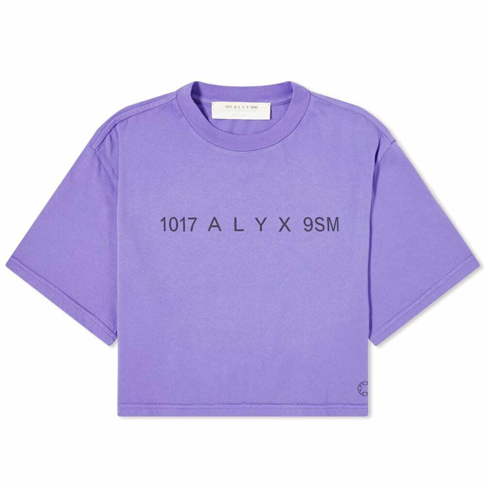 1017 ALYX 9SM Logo Cropped Tee