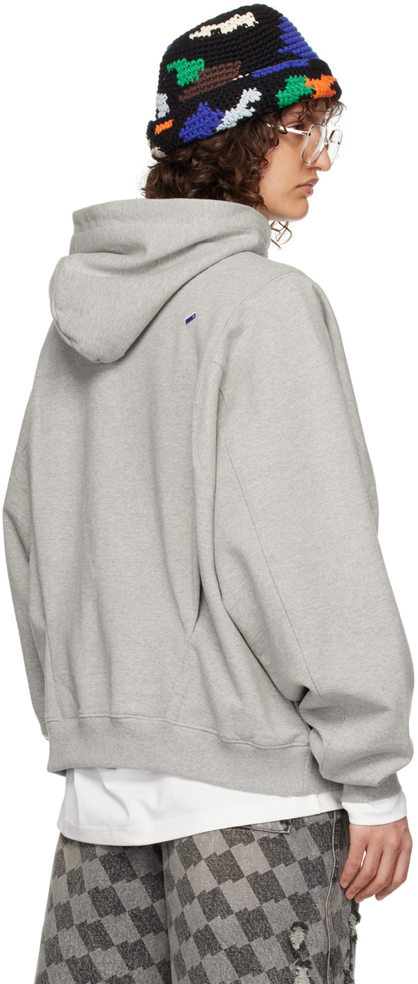 ★ADERERROR★ Tever logo hoodie Gray ADER error Gray Tever Hoodie ADER error