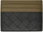 Bottega Veneta Green Intrecciato Card Holder