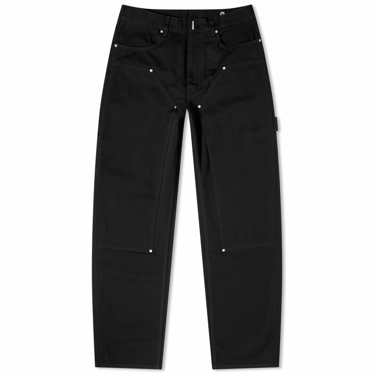 Givenchy Men's Studded Carpenter Pants in Black Givenchy
