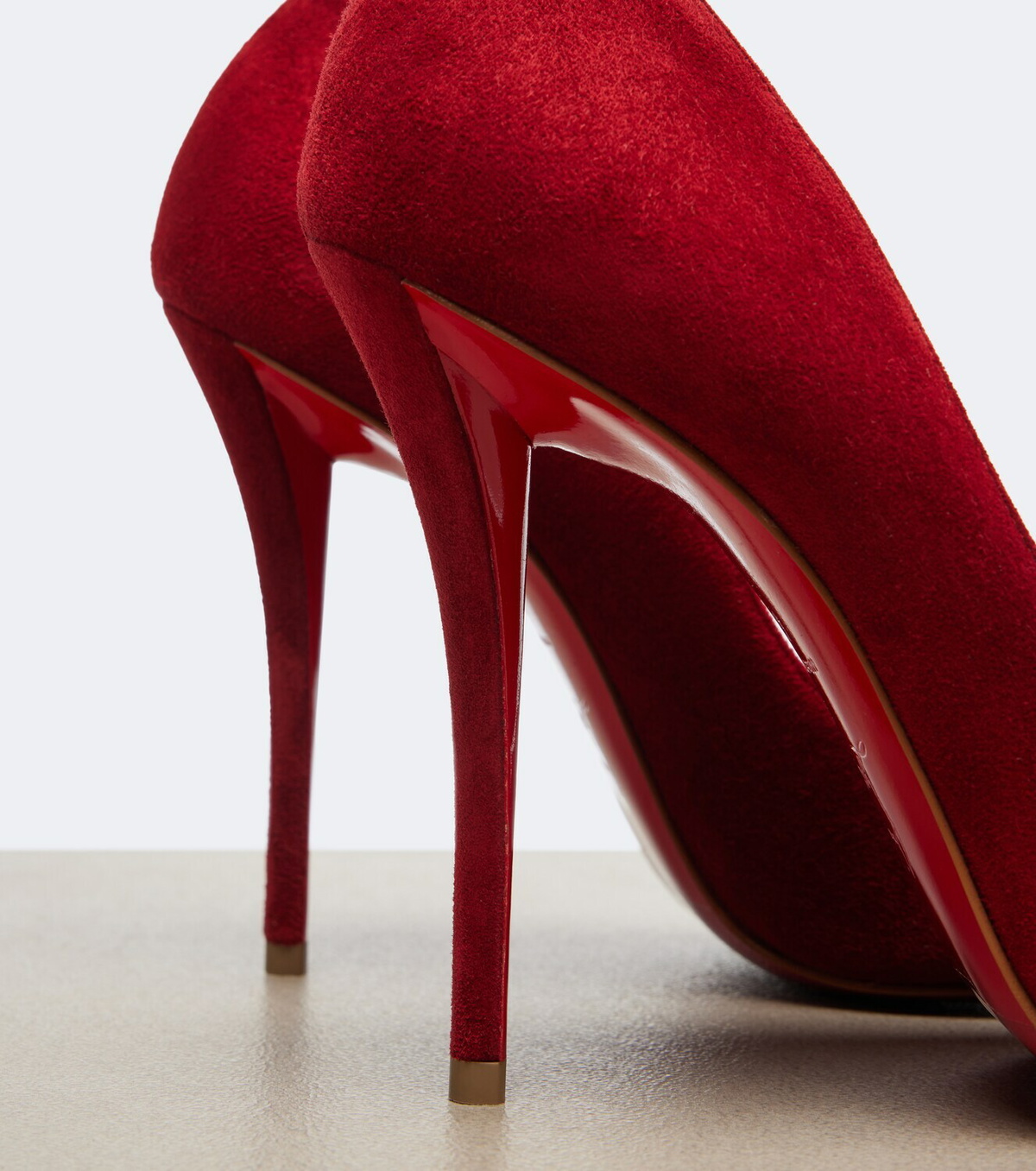 Christian Louboutin Miss Z suede pumps