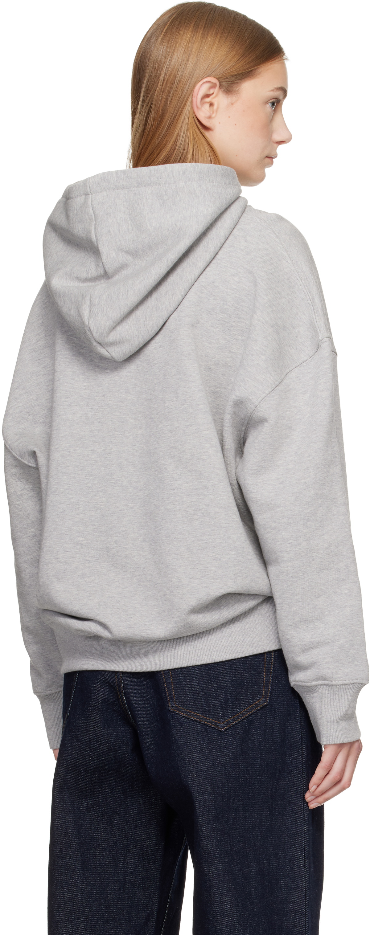 Stella McCartney Gray Jeff Koons Edition 'Slippery When Wet' Hoodie