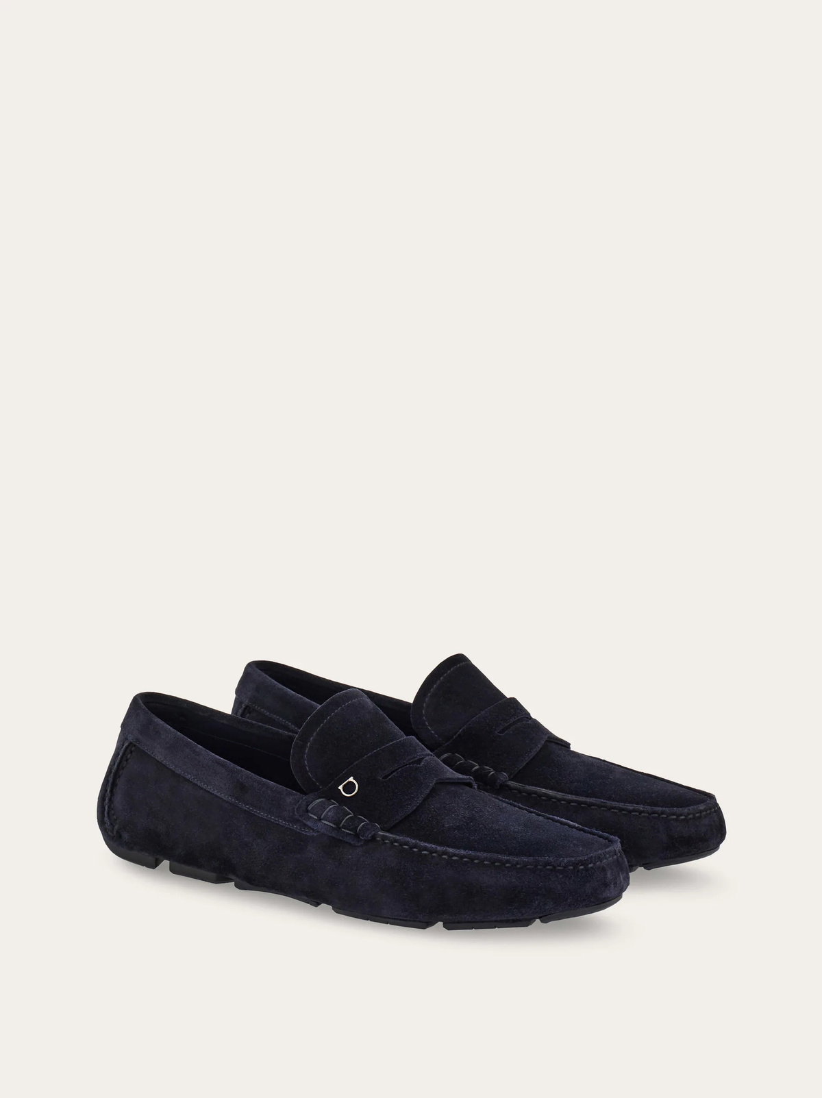 Ferragamo Mens Penny driver in Blue
