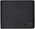 Hugo Black Stacked Logo Hardware Wallet
