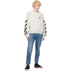 Off-White Grey Agreement Sweatshirt