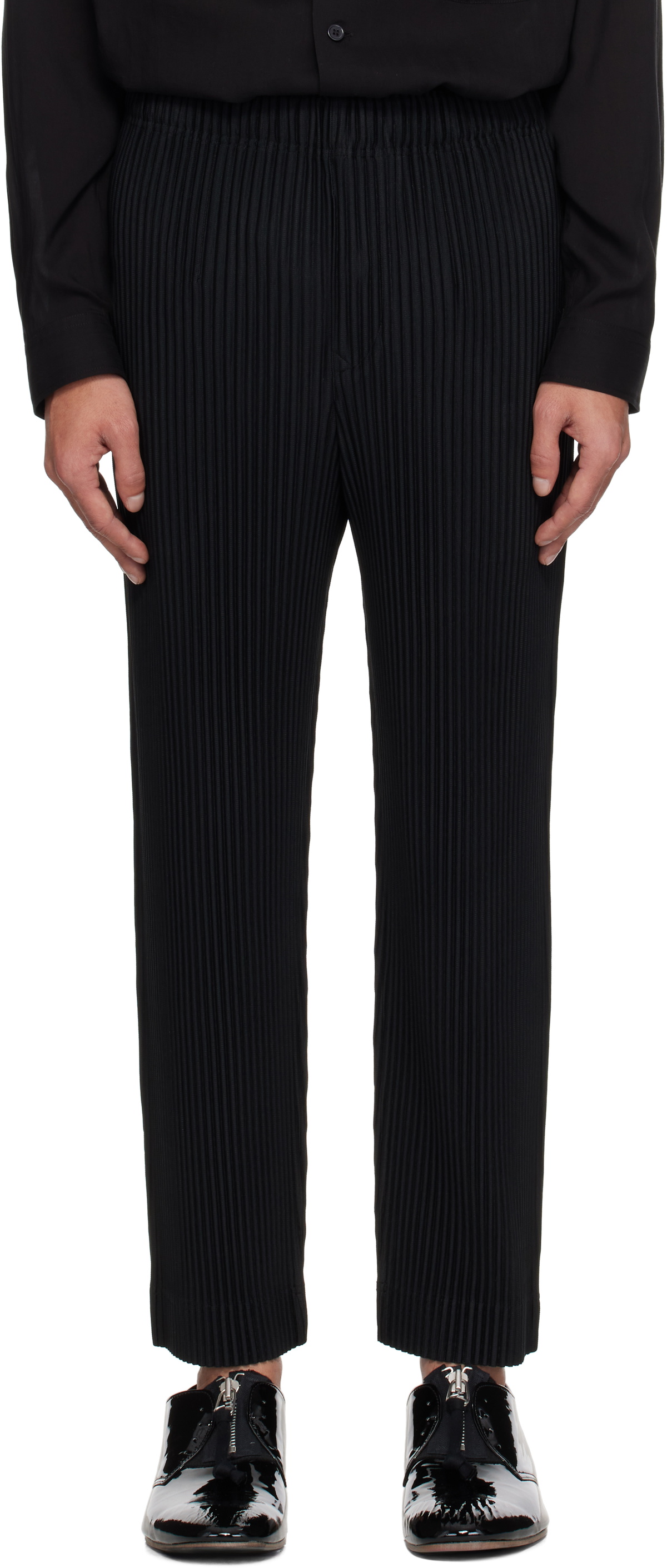 【最終価格/美品】HOMME PLISSE ISSEY MIYAKE パンツ 黒 28198111_57679455_1000.jpg