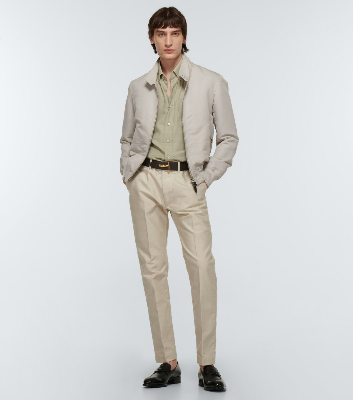 Tom Ford - Cotton and cashmere shirt TOM FORD