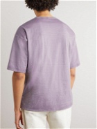 Aspesi - Cotton-Jersey T-Shirt - Purple
