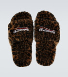 Balenciaga - Political Campaign Furry slides